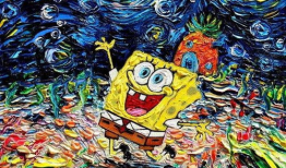 油画动漫,色彩与线条的奇幻交响